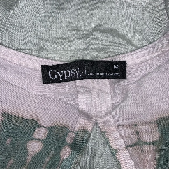 GYPSY Loose Tie Dye Tunic Sleeveless Top size medium - Picture 3 of 7